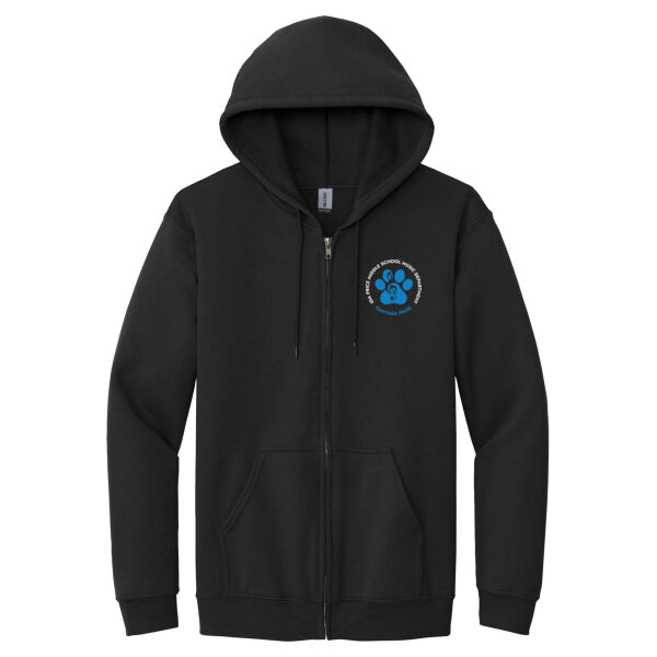 IDA Price Band Heavy Blend Full Zip Hooded Sweatshirt Thumbnail